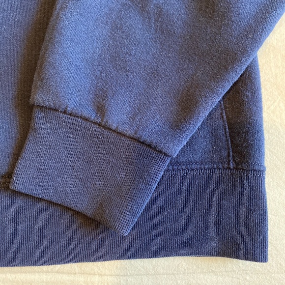 Thrasher Magazine Hoodie Mens SmallNavy Blue Flames Logo - Picture 5 of 5